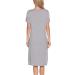 Lovasy Women's Nightdresses & Nightshirts - Soft Maternity Nightwear with Button Down Front, Pockets - Light Grey S - Buy Online on GoSupps.com