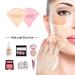 Molain 2 Pieces Triangle Velvet Powder Puff Set for Face & Body Makeup - Nude&Pink - Buy Online on GoSupps.com