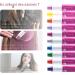 Teinture Capillaire Temporaire - 10 Couleurs Stylos Coloration Cheveux | Marqueurs de Coloration Temporaire Kit de Maquillage Lavable Jouet Amusant pour Adolescents et Adultes pour le Cosplay - Buy Online on GoSupps.com