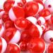 Coopay Fishing Bobbers Floats Set - 30pcs/60pcs Snap on Float Red/White Button Round Buoy Fishing Tackle Accessories 1.5inch - Buy Online on GoSupps.com