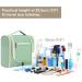 Travel Hanging Toiletry Wash Bag Makeup Cosmetic Organizer for Women (Spring Green (Large)) - Buy Online on GoSupps.com