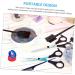MipCase 12-Piece Colorful Finger Polling Accessories Set | Beauty & Hairdressing Scissors Rings & Inserts | Ideal for Pets & Hair Styling - Buy Online on GoSupps.com