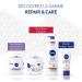 NIVEA Repair & Care - Cr me Corps Visage & Mains - Hydratation 72H - Exfolie En Douceur - Prot ge La Barri re Cutan e - Glyc rine Provitamine B5 & Ur e - Peaux Extra-S ches & Rugueuses - 400 ml 400 ml (Lot de 1) - Buy Online on GoSupps.com
