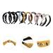 Solustre 10 Pack Floral Hair Bands for Toddlers & Women - Fabric Knot Headbands Trendy Accessories - Buy Online on GoSupps.com