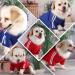 Cozy Dog Sweater for Small Dogs | Cute Cotton Hoodies & Coats in Dark Blue & Red - Warm Puppy & Cat Apparel XL - Buy Online on GoSupps.com