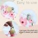 16 Piece Natural Beech Wood Pacifier Clips - DIY Teething Toy Holder & Charm Accessories - Buy Online on GoSupps.com