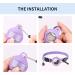 Kolacen Reflecting Airtag Catushage - Adjustable Cat Neck Band with Airtag Shell & Bell | Safety Buckle for Puppies & Kittens (Purple) - International Shipping Available - Buy Online on GoSupps.com