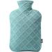 Tianyia heat bottle Large classic hot water bottle hot refrigeration pack for hot compresses and cold therapy warming bag with soft flannel fabric Gift 1800ml Blue