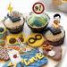 Magical Harry Cake Toppers for Potter Magical Potter School Wizard Birthday Party Cupcake Decorates(48pcs) - Buy Online on GoSupps.com