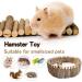 Longzhuo Hamster Wood Fence & Toys - Natural Hiding Place Molar Exercises for Small Animals - 40 cm - Buy Online on GoSupps.com