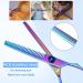 Colorful 7-Inch Dog Grooming Scissors Set - Professional Stainless Steel Shears for Pet Trimming and Hair Cutting - Buy Online on GoSupps.com