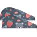 Grey Bear & Strawberry Hair Towel 2 Pack | Super Absorbent Quick Dry Hair Turbans for Women & Girls - Buy Online on GoSupps.com