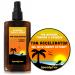 SpeedyTan Premium Tanning Accelerator Gel + Oil – For Tanning Bed and Natural Tanning – Natural Tanning Accelerator with Carrot Tanning Oil – M