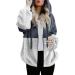 Buy Hanxiulin Oversized Winter Coat for Women - Plush Hoodie Jacket Windproof Fleece Thick Dark Gray 4XL - Buy Online on GoSupps.com