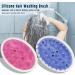 Buy Purple Scalp Massage Device - Anti-Slide Silicone Hair Brush for Scalp Care & Pet Grooming | International Shipping Available - Buy Online on GoSupps.com
