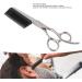 Professional Hair Cutting Scissors Kit Stainless Steel Shears with Comb Serrated Blade Design Ergonomic Handle for Salon Home Use - Buy Online on GoSupps.com