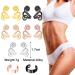 10PC Acupressure Slimming Earrings & 2PC Magnetic Therapy Rings - International Shipping Available! - Buy Online on GoSupps.com