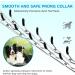 Adjustable Prong Collar for Small Medium Large Dogs | Supet Dog Training Collar with Buckle | Includes Extra Links | M Size (Neck 16-18'', 50 lbs) | Metallic - Buy Online on GoSupps.com