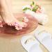 Portable Wedding Slippers for Brides | 5 Pairs of Open Toe Spa Slippers | Disposable Party Slippers for Guests | Perfect for Hotels & Events | Size 44 EU (Bride-2) - Buy Online on GoSupps.com