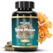 Organic Irish Sea Moss Capsules - Advance Formula Raw Wildcrafted Seamoss Supplement with Bladderwrack and Burdock Root - 180 Pills - Made in The USA