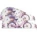 Purple Bicycle Lavender Hair Towel 2 Pack | Super Absorbent Quick Dry Hair Turbans for Women & Girls - Buy Online on GoSupps.com