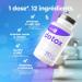 Detox NAC N-Acetyl-Cysteine Artichoke Milk Thistle Black Radish - Drainer and Elimination - Powerful and Fast Liver Detox & Colon - +1 Month of Cure - Made in France - 90 Capsules - Hexagon - Buy Online on GoSupps.com