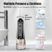 Cordless Water Flosser for Teeth - FZCOK Rechargeable Oral Irrigator with 7 Clean Settings Portable & Waterproof - Ideal for Adults & Braces - Long Battery Life (Black - Buy Online on GoSupps.com