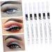 HAPINARY 72 Pcs Eyeliner Pencil Eye Highlighter Pencil Brow Microblading Pen Lip Makeup Pen Wooden Pole - Buy Online on GoSupps.com