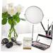Mikinona Makeup Brush Oval Makeup Loose Powder Brush Makeup Foundation Buffing Brush Liquid Foundation Makeupbrush Flat Top Foundation Brush Powder Foundation Brush White Artificial Fiber 9X6.5X4.5CM White - Buy Online on GoSupps.com