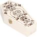 Decorative Wooden Coffin Pet Burial Coffin Small Unique 2Pcs Creative for Halloween Party Decor for Hamsters for Small Pets for Coffin Box (Skull) - Buy Online on GoSupps.com