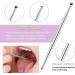 Complete Tonsil Stone Removal Set - Stainless Steel Tool, LED Remover, Swabs, Irrigator Syringe - Pink - Buy Online on GoSupps.com