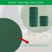 6 Pcs Round Floral Foam Blocks for Fresh & Artificial Flower Arrangements - Prashent Green Wet Dry Plant Foam - DIY Craft - 3.2 X 1.6 (6pcs) - Buy Online on GoSupps.com