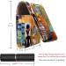 Buy Abstract Africa Print Leather Lipstick Case - Mini Organizer with Mirror | Stylish Lip Gloss Holder for Travel - Buy Online on GoSupps.com