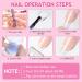 INPING Short Squoval Soft Gel Nail Tips - 240PCS | Pre-Shaped Clear Nail Tips for Gel Extensions | 12 Sizes | Perfect for DIY Manicures & Nail Salons - Buy Online on GoSupps.com