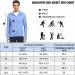 Qualidyne Men's UPF 50+ UV Full Zip Sun Protection Hoodie Jacket - Blue, Small - Buy Online on GoSupps.com