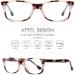 ATTCL Blue Light Filter Glasses for Men & Women - Leopard Non-Prescription Gaming & Computer Glasses to Reduce Eye Strain - Buy Online on GoSupps.com