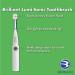 Lumi 360 Round Head Sonic Electric Toothbrush for Adults - LED Microfiber Bristles, Gentle Sonic Technology, Vibrating, 4 Brush Heads - 5 Piece Set - Buy Online on GoSupps.com
