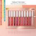 Ckfyahp 10pcs Liquid Lipstick Set - 9 Nude Matte Lipsticks + 1 Lip Plumper | Waterproof & Pigmented Lip Gloss Gift Set for Women - Buy Online on GoSupps.com