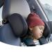 Zokoe neck pillow children headrest car children fast assembly and disassembly in 1 minute breathable and soft supports the head and neck travel sleep side pillow for adults (black)