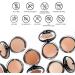 Bellapierre Compact Mineral Foundation Fond de teint mineral compact SPF 15 | Vegan & Cruelty-Free | Hypoallerg nique | Couvrance totale - 10 Grammes - Maple - Buy Online on GoSupps.com