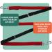 Dey Premium Air Mesh Dog Leash 2m | 3-Way Adjustable for Small Medium & Large Dogs | Many Colors Available | Double Dog Leash | Perfect for Puppies & Fire Safety | Red 2.0 x 200 cm - Buy Online on GoSupps.com