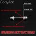 BodyAce 100pcs Clear Silicone Earrings Backs - Piercing Disc for Bump Support - Earlobe Stabilizer Pads - 3.7mm Diameter - Buy Online on GoSupps.com