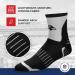 FBF NFL Baltimore Ravens Surge Quarter Length Socks - Black Medium | Men and Women - Buy Online on GoSupps.com