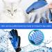 AUBBC Pet Grooming Glove 2 PCS - Gentle Deshedding Brush for Cats & Dogs - Buy Online on GoSupps.com