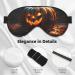 SSIMOO Fall Pumpkin Sleep Mask | Adjustable & Breathable Eye Mask for Comfortable Sleep | Fashionable Sleep Accessory - Buy Online on GoSupps.com