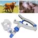 5ml Animal Syringe Injector Gun for Veterinary with Bottle Insertion - Easy to Operate and Leak Prevention - Buy Online on GoSupps.com