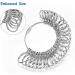 NuLink Aluminum Ring Sizer Measuring Tool - Dual Measurement Size Metal Rings Mandrel Kit for Women and Men - Adjustable Ring Size Adjuster Tool - Buy Online on GoSupps.com