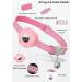 Reflective Airtag Cat Neck Band - Pink Bell Collar for Kittens & Puppies | Light Tracker with Holder - Buy Online on GoSupps.com