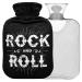 NAANLE ROCK AND ROLL hot water bottle with reference transparent hot water bottle Handfoots Heating bags for pain relief heat and cold therapy 1L