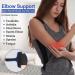 Adjustable Elbow Brace for Tendonitis & Tennis Elbow Relief Ulnar Nerve Support Night Sleep Fit for Men & Women - Buy Online on GoSupps.com
